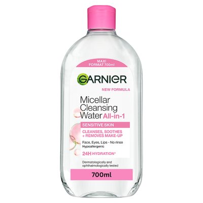 Garnier micellar cleansing water 700ml for all skin types - British product