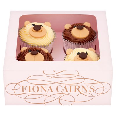 Fiona Cairns seasonal cupcakes 4 pack (British brand)