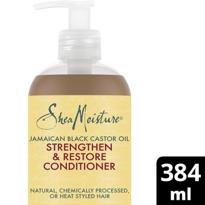 SheaMoisture Jamaican Black Castor Oil strengthen and restore conditioner 384ml, UK version