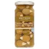 Waitrose olives with almonds 240g, UK version