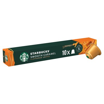 Starbucks caramel coffee pods 10 capsules, imported from the UK