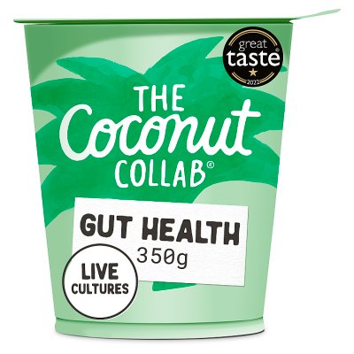 The Coconut Collab plain coconut yogurt alternative 350g (British brand)