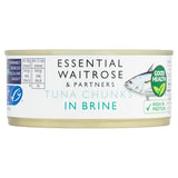 Waitrose Essential MSC tuna chunks in brine 160g, UK version