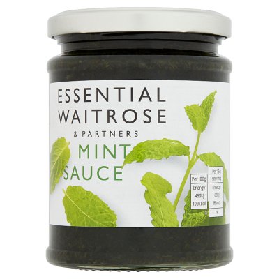 Waitrose Essential mint sauce 275g jar - British product