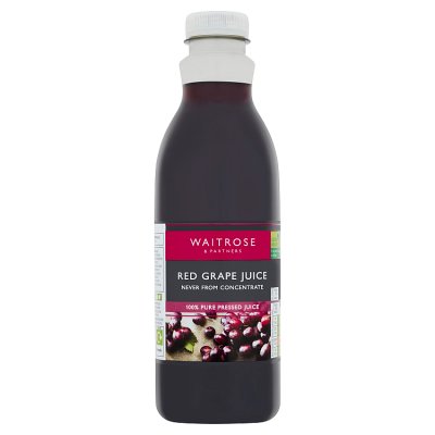 Waitrose Red Grape Fruit Juice 1 litre, imported from the UK
