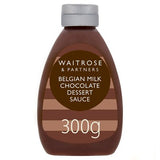 Waitrose milk chocolate dessert sauce 300g (British brand)