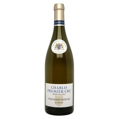 Simonnet-Febvre Chablis 1er Cru white wine 75cl, imported from the UK