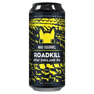 Mad Squirrel Roadkill New England IPA 440ml - British product
