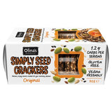 Olina's Simply Seeded gluten free crackers 80g - British product