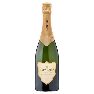 Hattingley Valley Classic Reserve English sparkling wine 75cl, imported from the UK