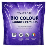 Waitrose bio colour laundry capsules 556.9g - British product