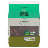 Duchy Organic sultanas 500g pack, imported from the UK