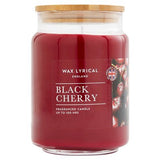 Wax Lyrical Black Cherry candle, large jar 475g (British brand)