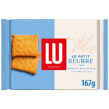 LU Le Petit Beurre salted biscuits 167g - British product