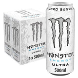 Monster Energy Drink Zero Sugar 4x500ml - British product
