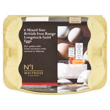 Waitrose Longstock Gold free range eggs 6-pack, UK version