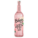 Belvoir sparkling elderflower and rose presse 750ml - British product