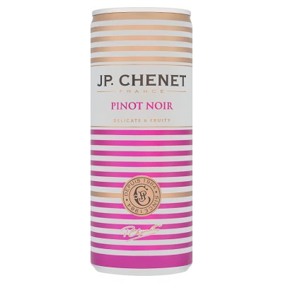 JP Chenet Pinot Noir red wine 25cl can - British product