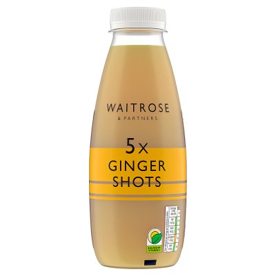 Waitrose Ginger Shots Fruit Juice 500ml, imported from the UK