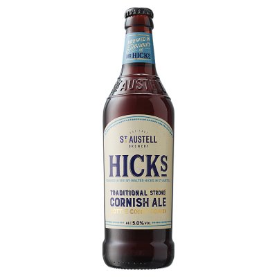 St Austell Hicks Strong Ale 500ml bottle conditioned (British brand)