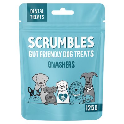 Scrumbles Gnashers dog dental sticks 7 pack - British product