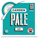 Camden unpasteurised pale ale 4x330ml, imported from the UK