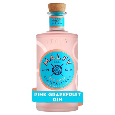 Malfy pink grapefruit flavoured gin 70cl, UK version