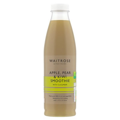 Waitrose Apple Pear Kiwi smoothie 750ml, imported from the UK