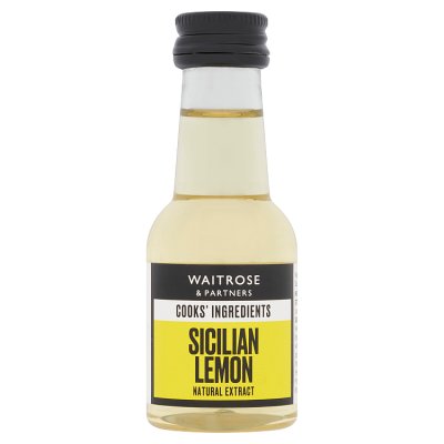 Cooks' Ingredients Sicilian lemon extract 38ml - British product