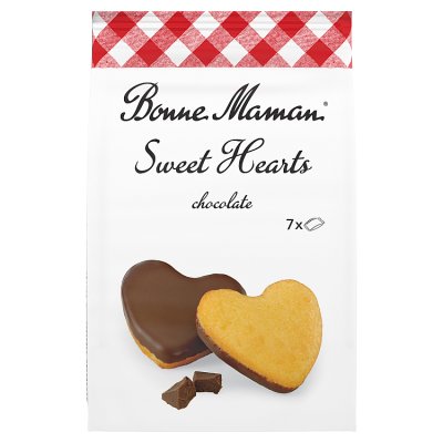 Bonne Maman chocolate sweet hearts 175g (British brand)