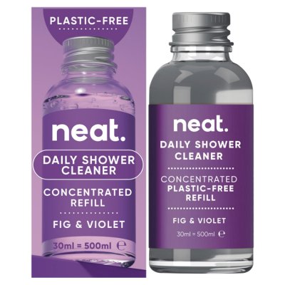 Neat shower cleaner refill Fig and Violet 30ml (British brand)