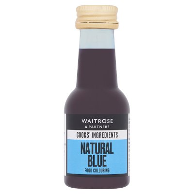 Cooks' Ingredients natural blue food colouring 38ml (British brand)