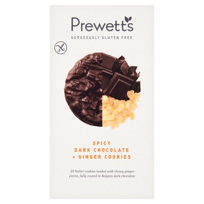 Prewett's gluten free cookies chocolate and ginger 150g, UK version