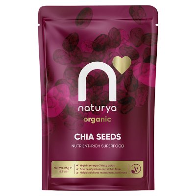 Naturya organic superfood chia seeds 175g - British product