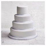 Waitrose 4-tier fruit golden chocolate sponge wedding cake, UK version