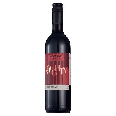 Thomson & Scott Noughty Rouge alcohol-free red wine 75cl - British product