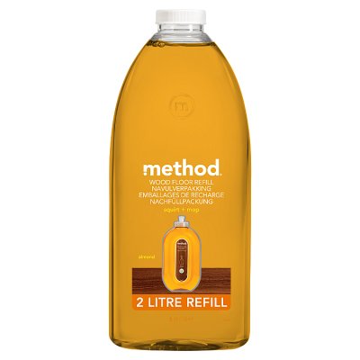 Method wood floor cleaner refill almond scent 2L, UK version
