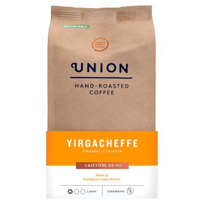 Union Yirgacheffe Ethiopia cafetière coffee 200g (British brand)