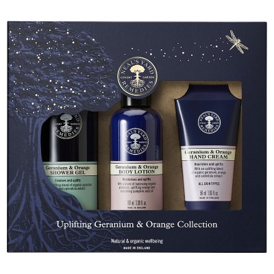 Neal's Yard Remedies Geranium and Orange gift collection - British product