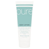 Waitrose Pure body lotion 250ml tube (British brand)