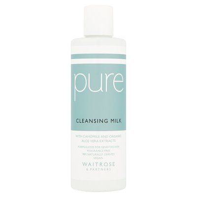 Waitrose Pure Cleansing Milk for sensitive skin 250ml, UK version