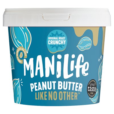 ManiLife Original Crunchy peanut butter 900g - British product