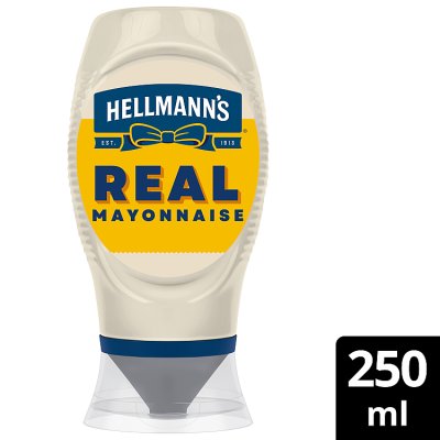 Hellmann's Squeezy Real Mayonnaise 250ml (British brand)