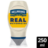 Hellmann's Squeezy Real Mayonnaise 250ml (British brand)