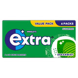 Wrigleys Extra Spearmint sugarfree chewing gum 5x14g - British product