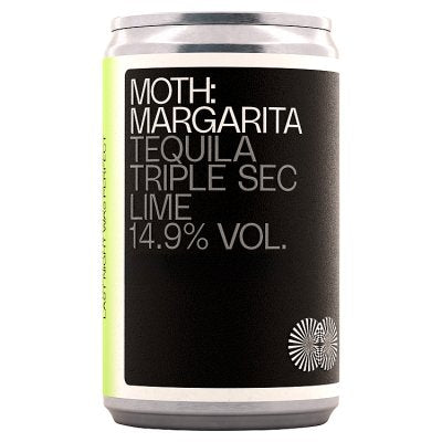 MOTH Margarita ready to drink cocktail 125ml, UK version