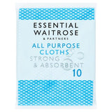 Essential all purpose cloths 10 pack, imported from the UK