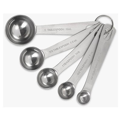 waitrose Tala Stainless Steel Measuring Spoons Set of 5- Buy online at McGrocer
