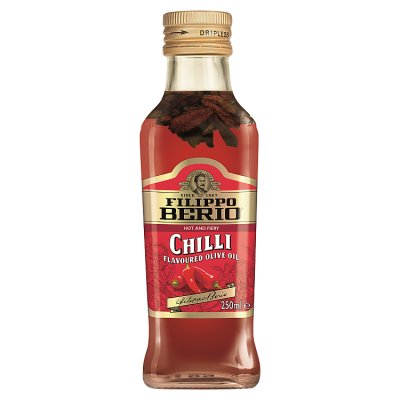 Filippo Berio chilli olive oil 250ml - British product