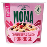 MOMA porridge pot cranberry raisin 70g - British product